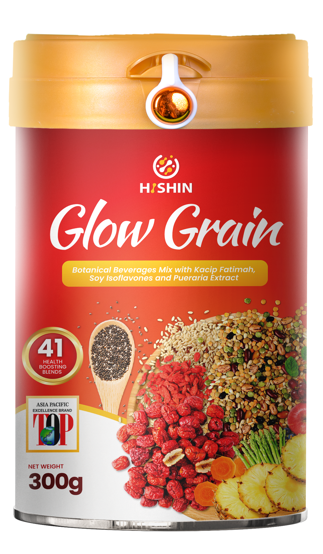 GlowGrain丰胸瘦身代餐 (2 Tins Package)
